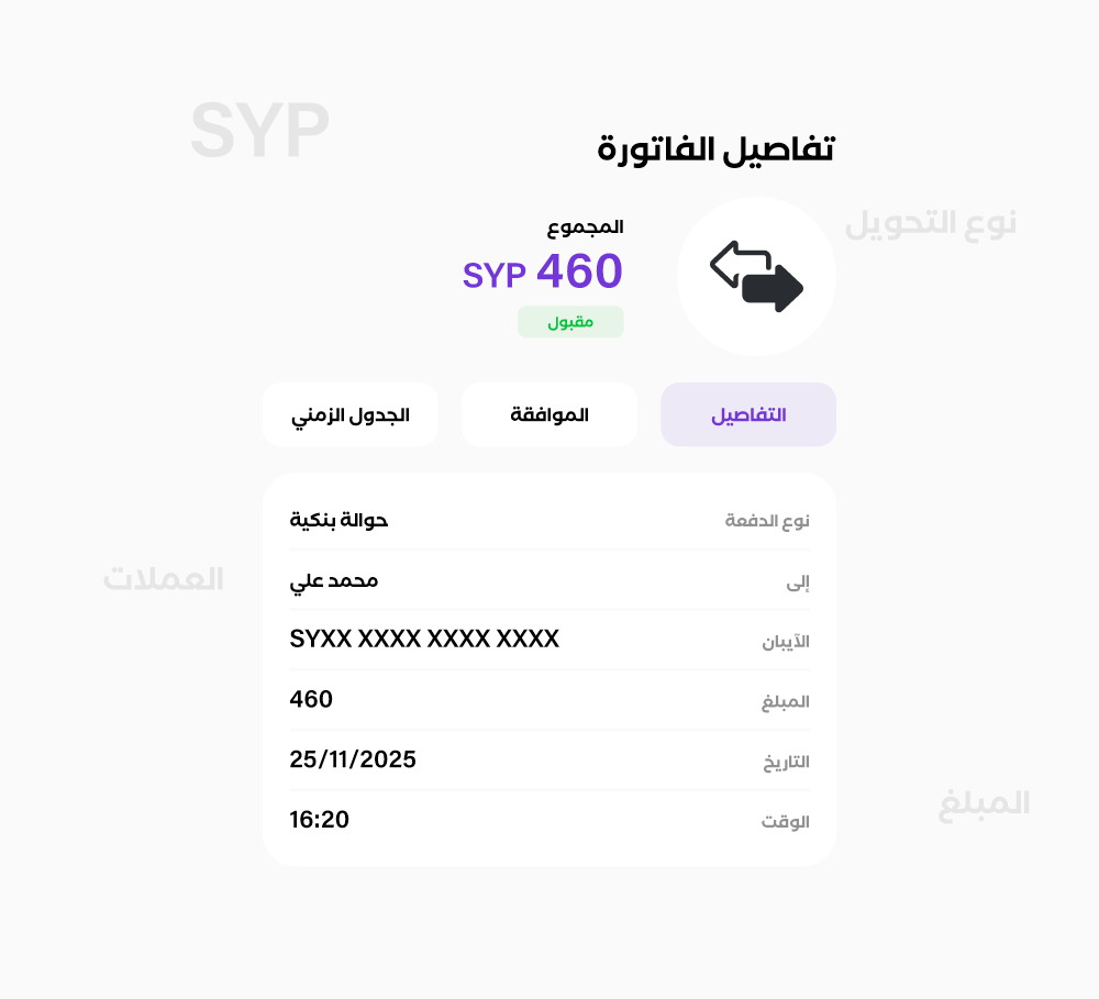 الفواتير